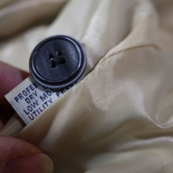 Berry Bicken Vintage Green Striped Pant Suit 12 - Picture 13 of 15